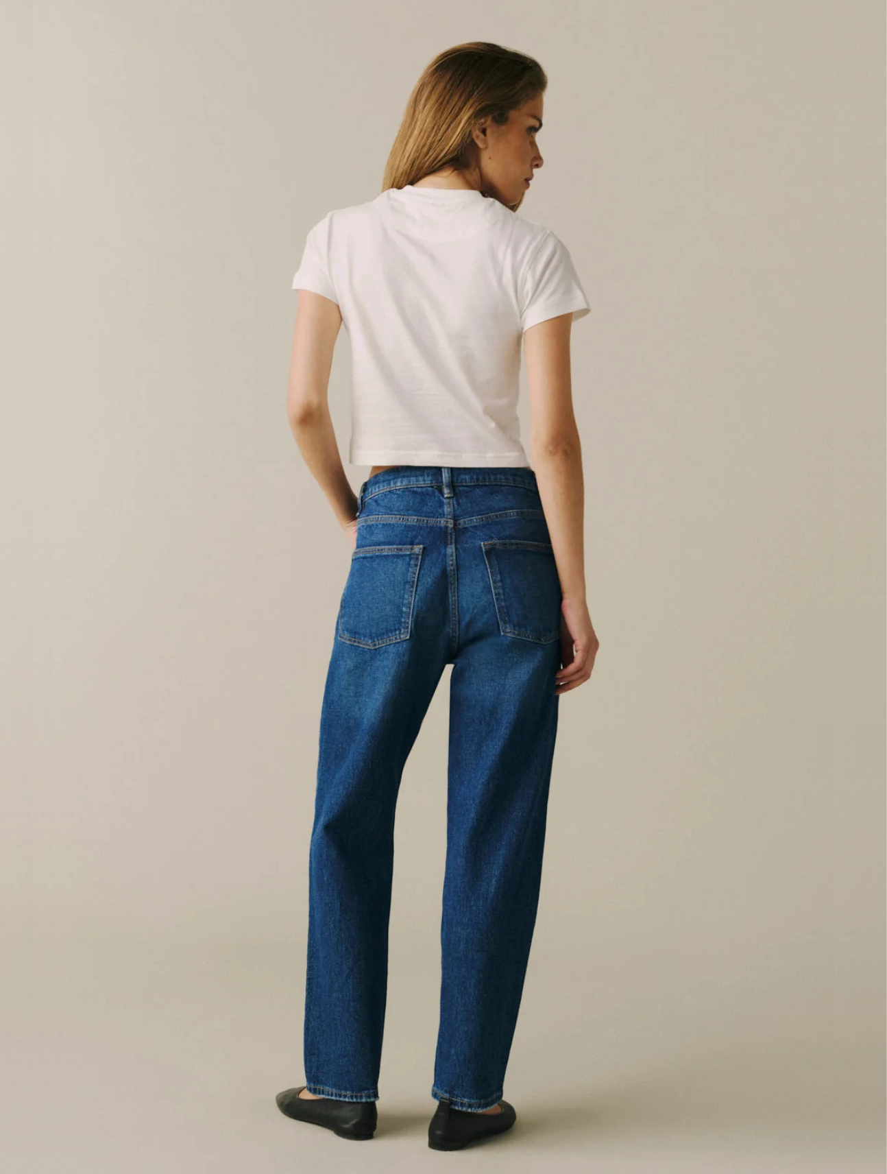 SAN Low Slung Boyfriend Jeans