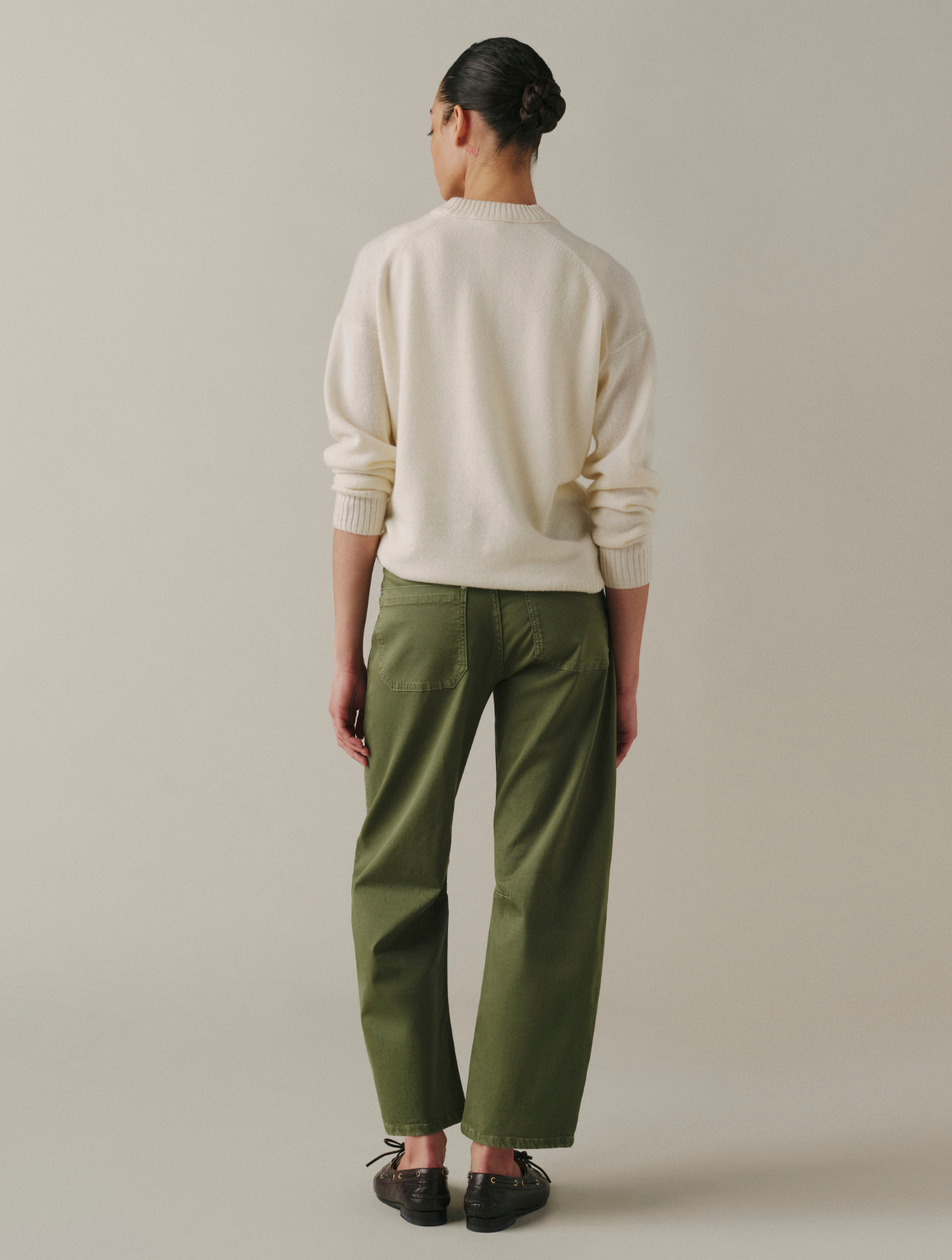 BNA Soft Curve Barrel Jeans