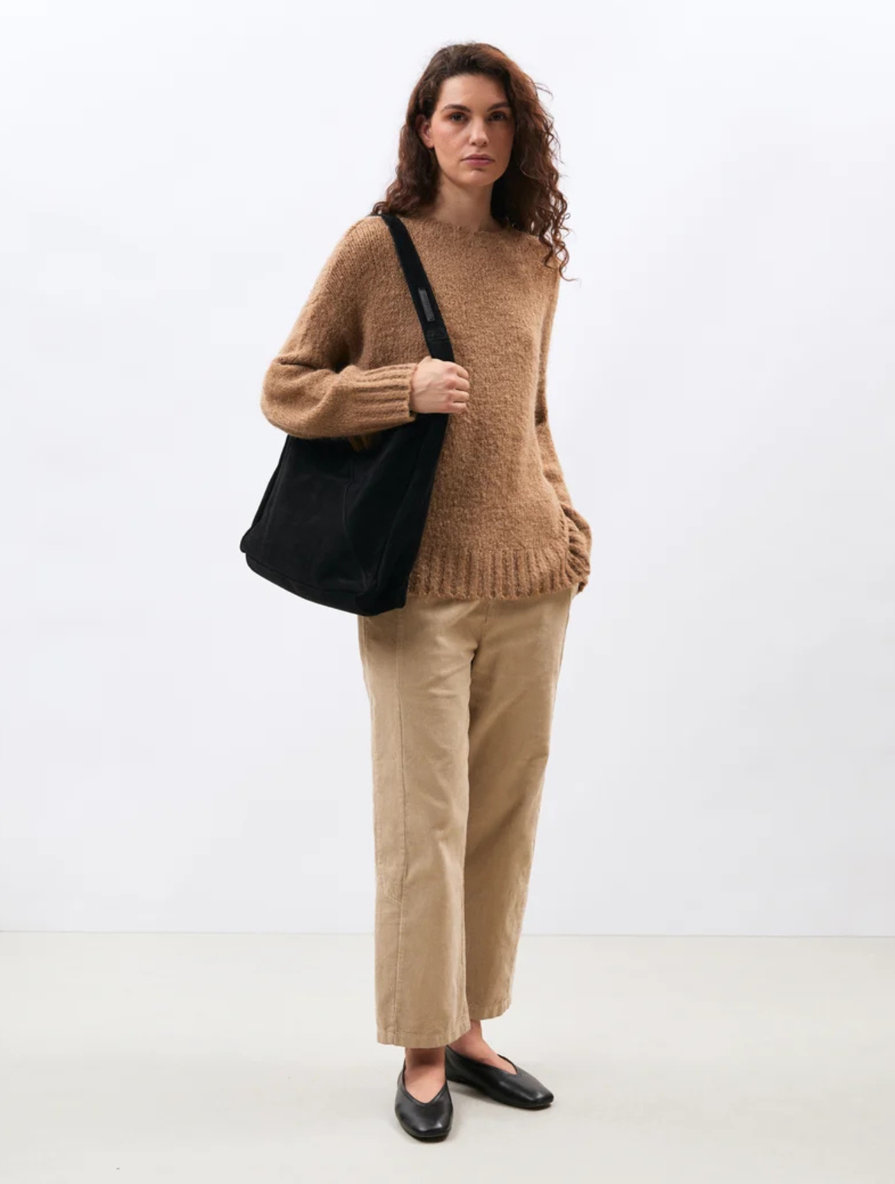 Suede Hobo Bag