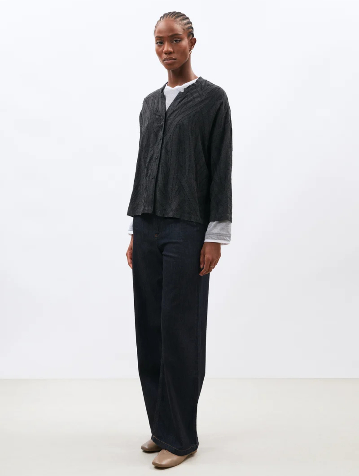 Tiriane Jacquard Blouse