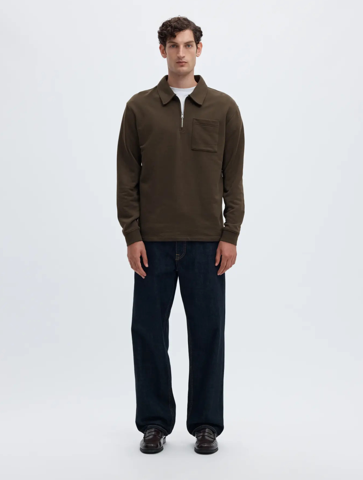 Scott Half Zip Sweatshirt