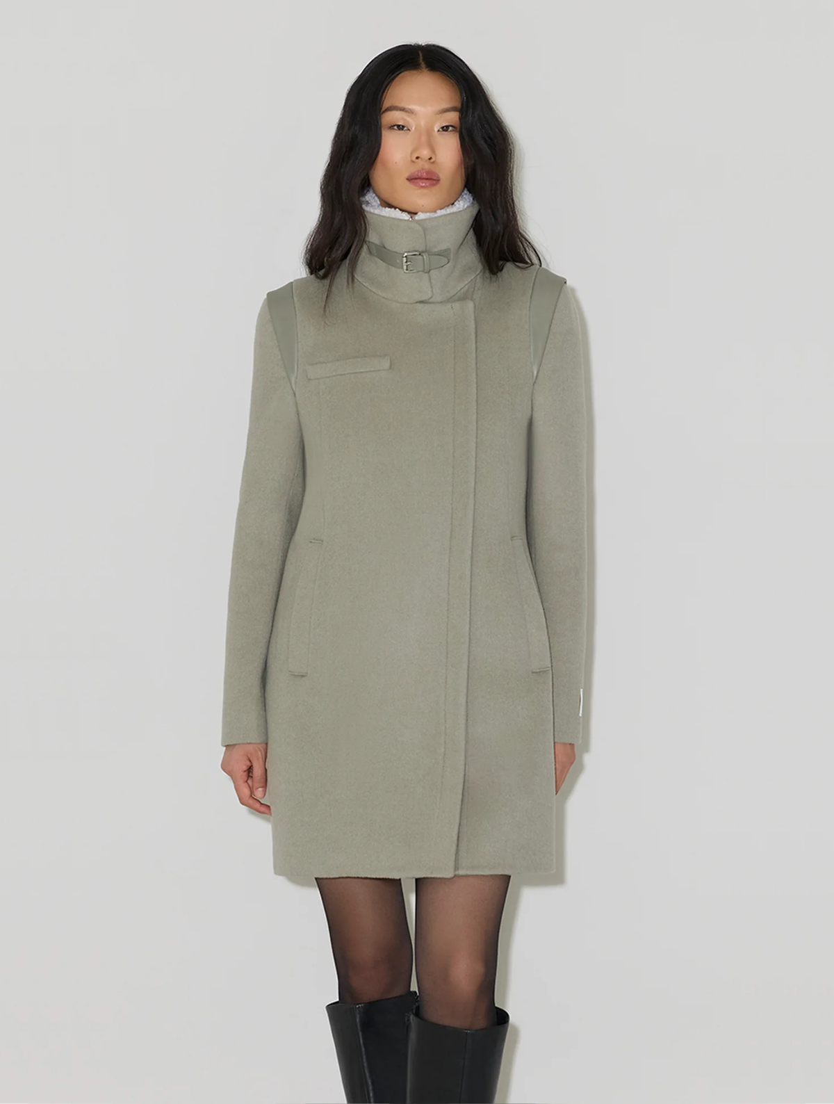 Kiana-Y Moto Coat