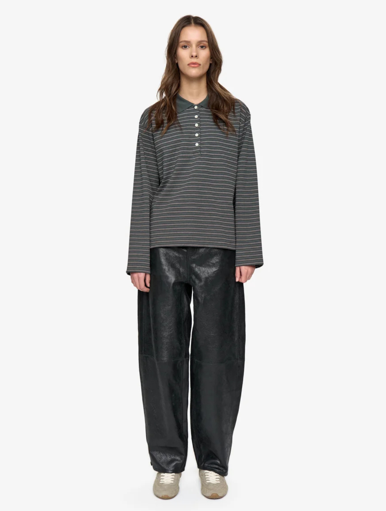 Tilde Long Sleeve Polo