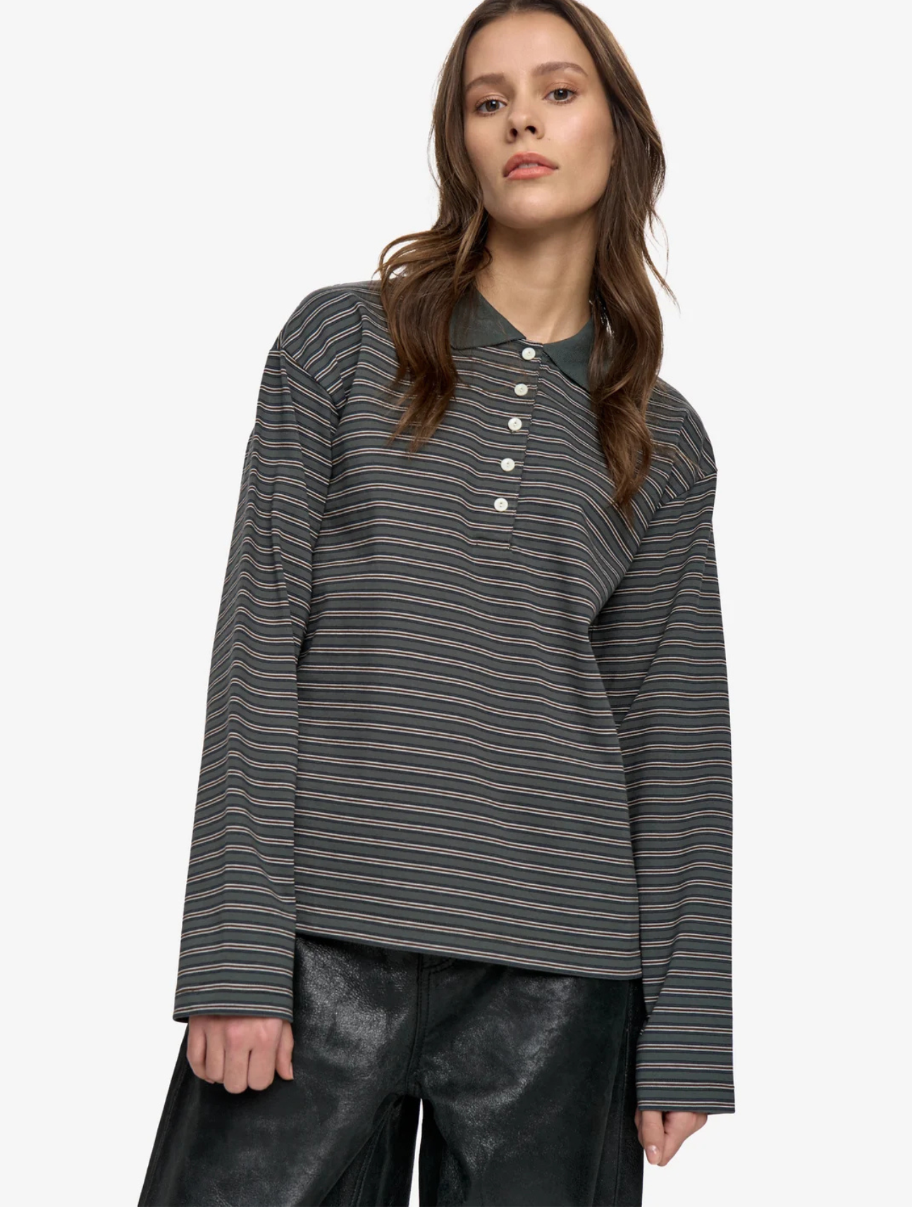 Tilde Long Sleeve Polo