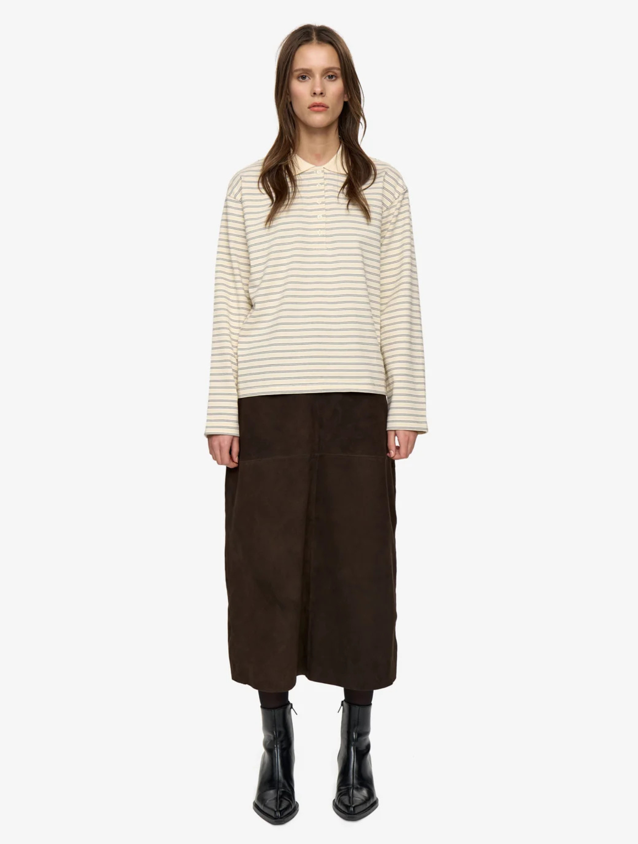Tilde Long Sleeve Polo