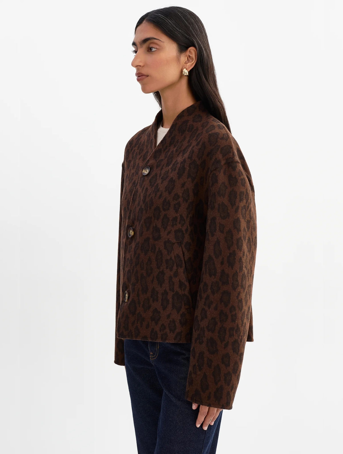 Hania Reversible Wool Jacket