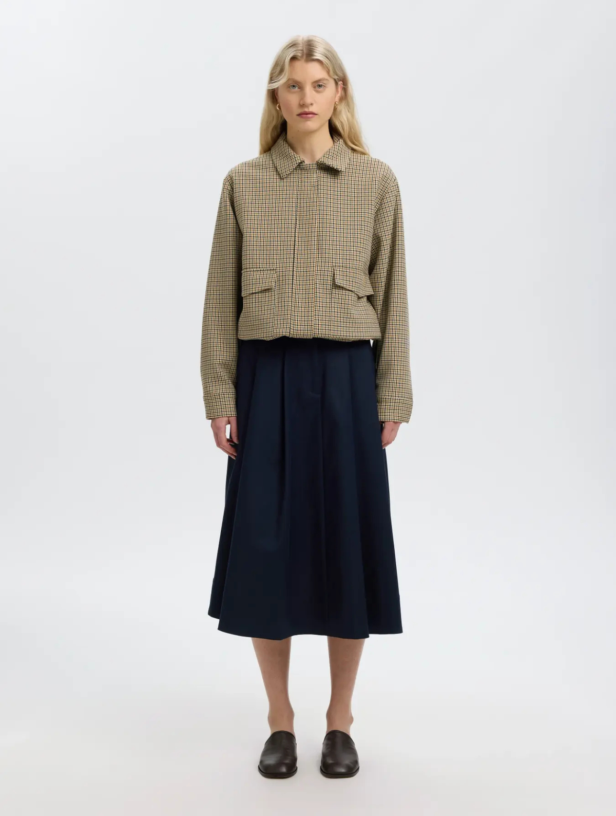Elara Relaxed Bomber Jacket