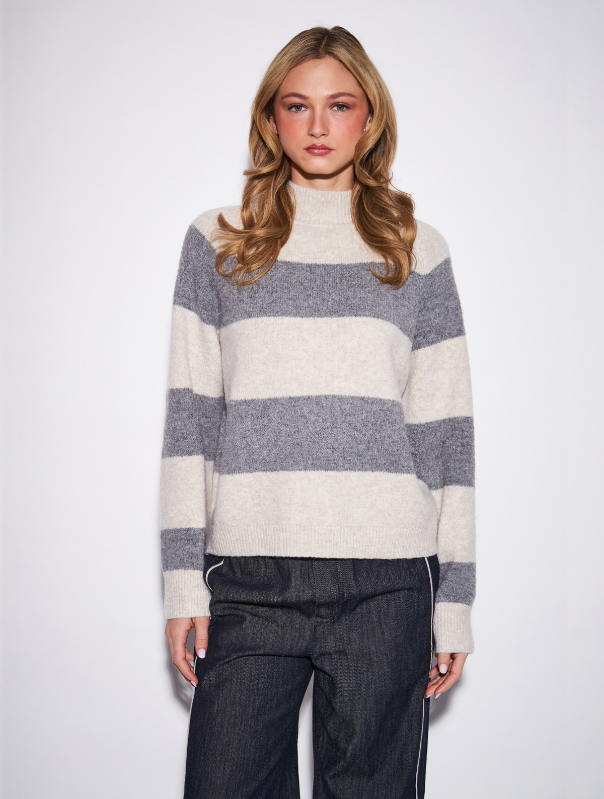 Edison Mock Neck Sweater