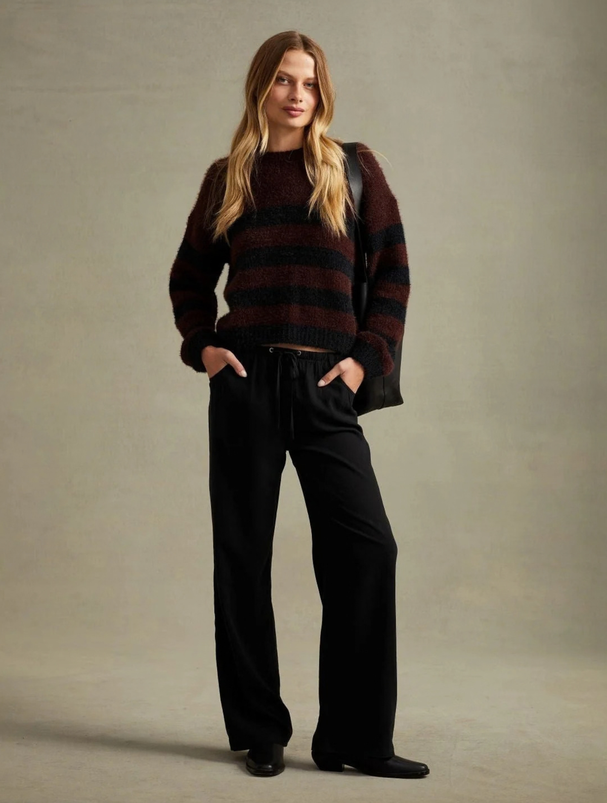 Drop Shoulder Sweater