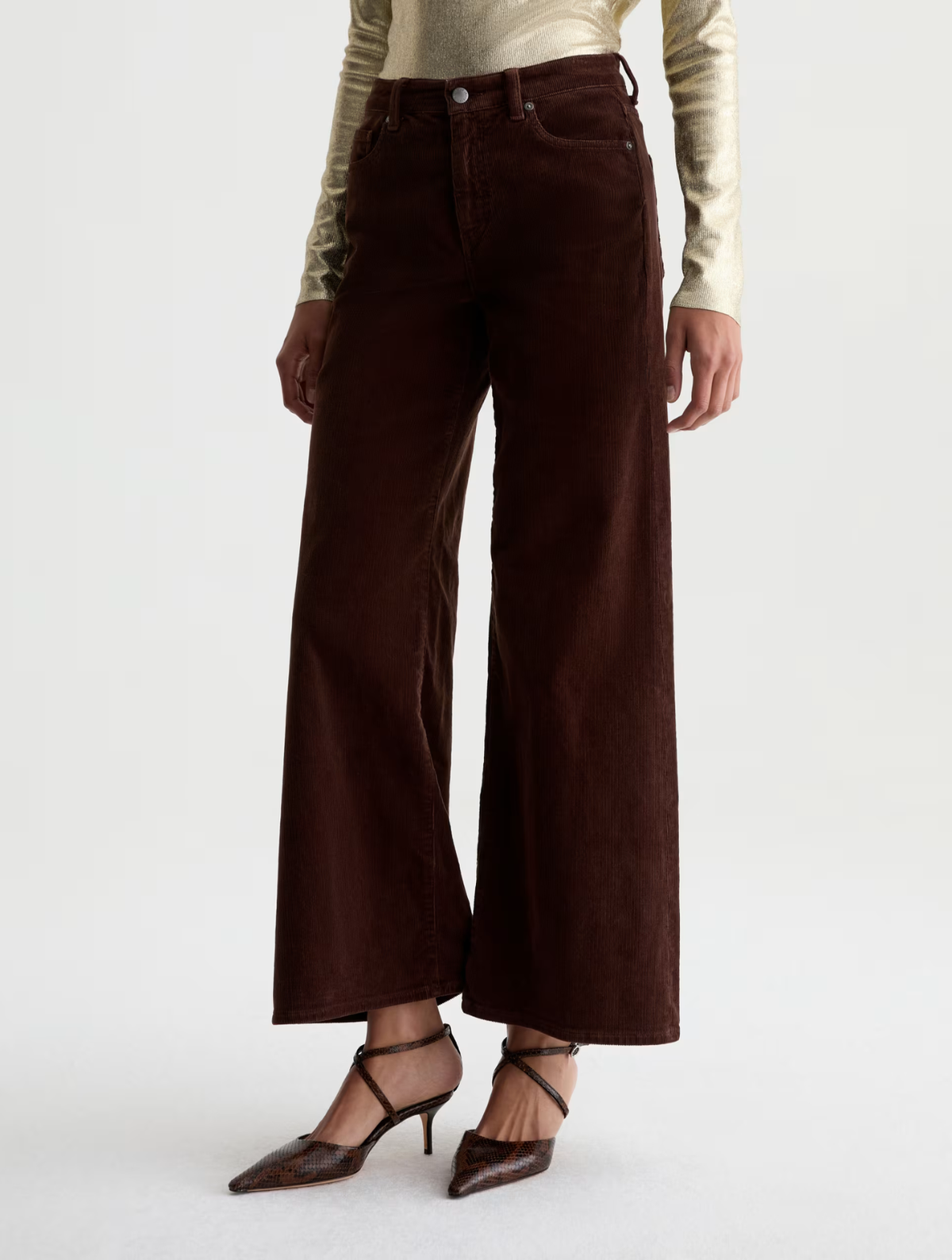 Saige Wide Leg Corduroy Pant