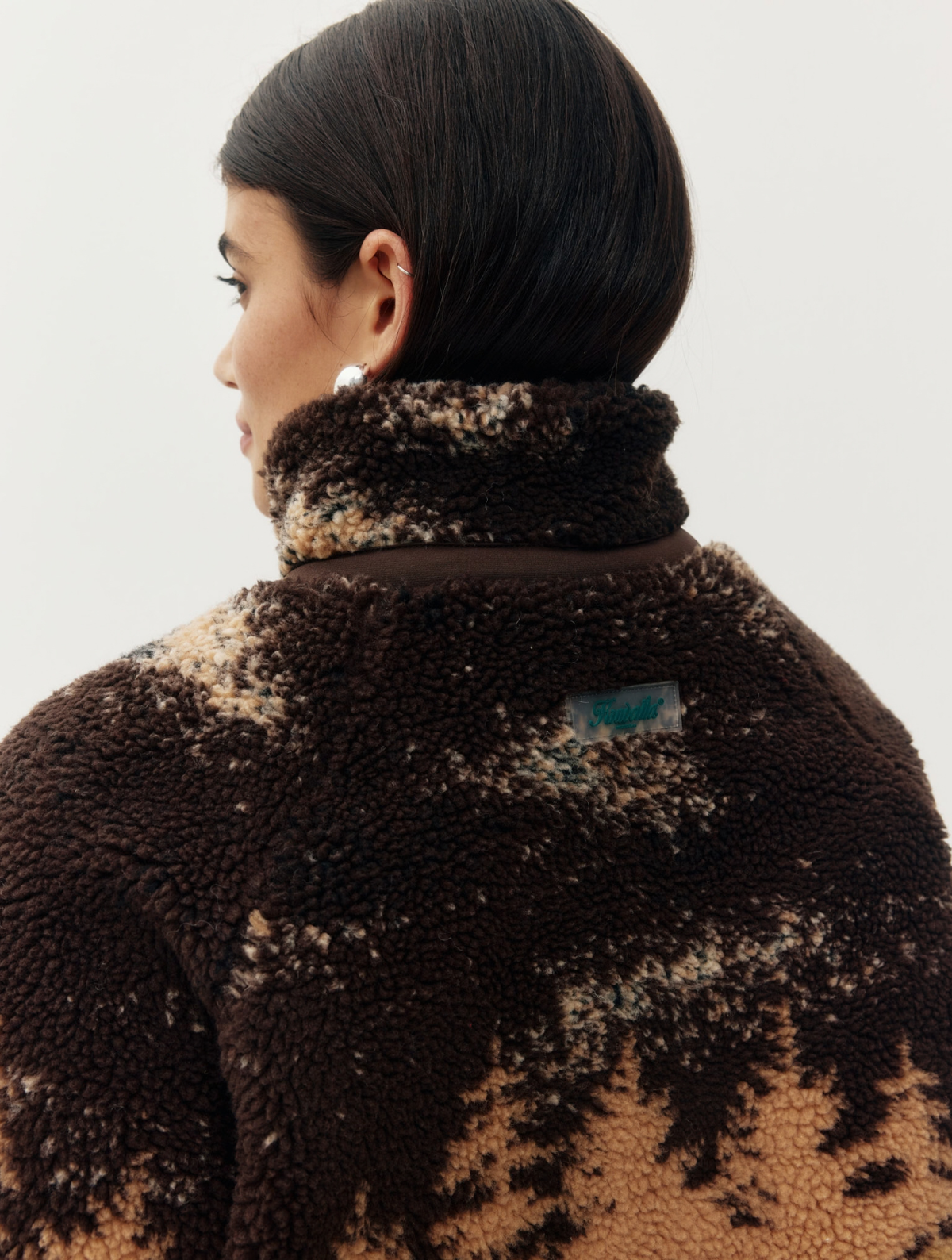 Printed Sherpa Jacket