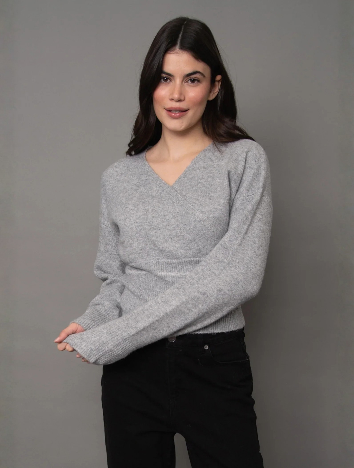 Othella Wrap Pullover