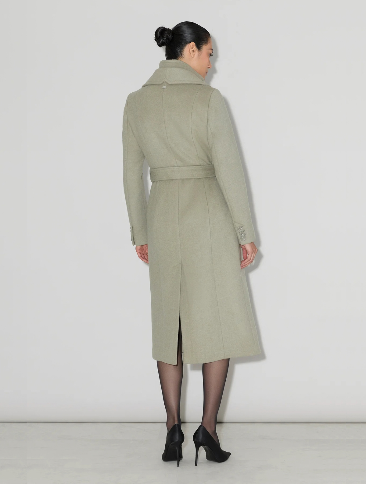 Ilana-UY Belted Wool Coat