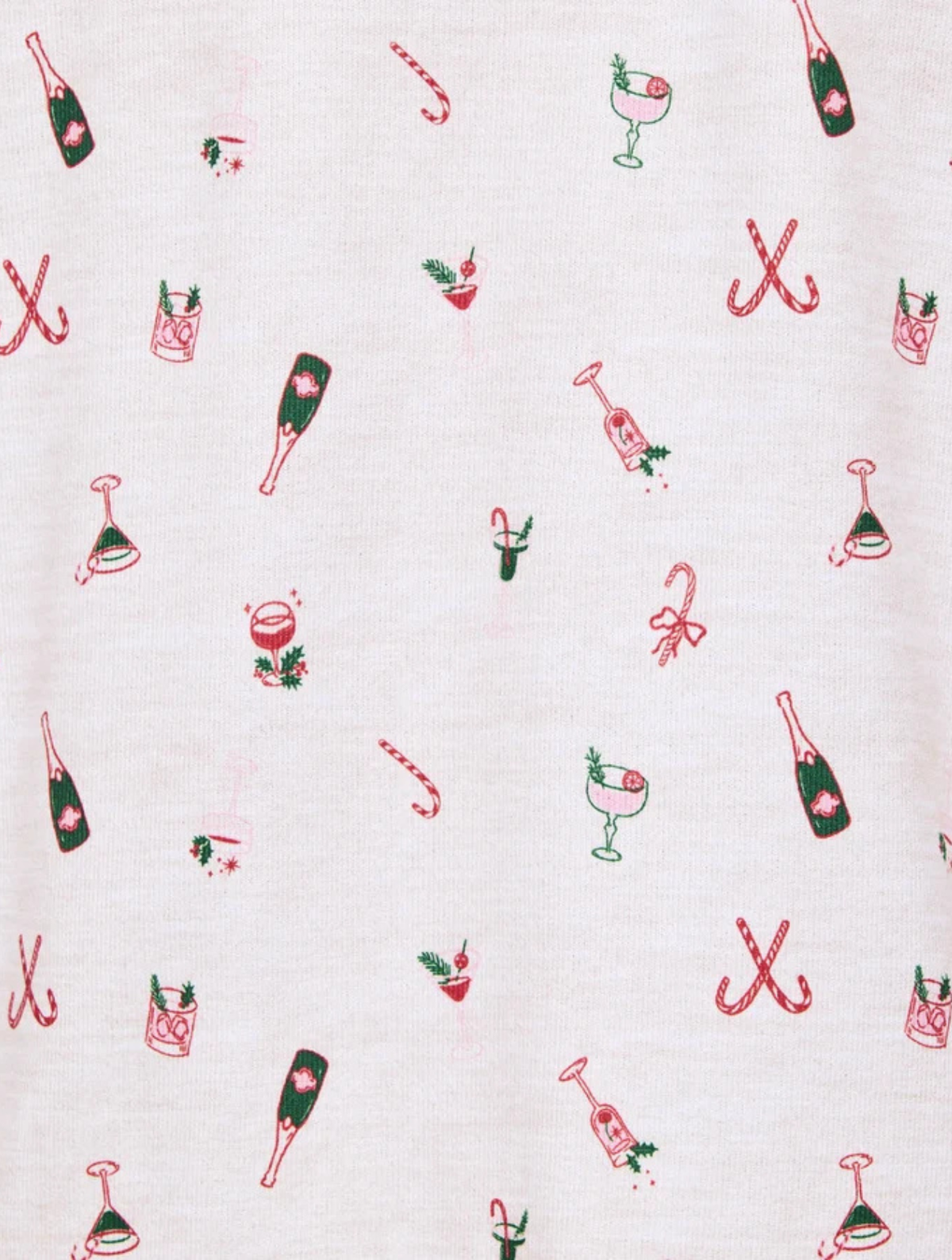 Christmas Cocktails Marna Pillowsoft PJ Set