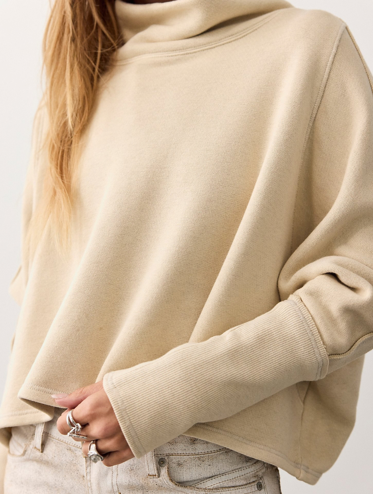 My Girl Funnel Neck Pullover