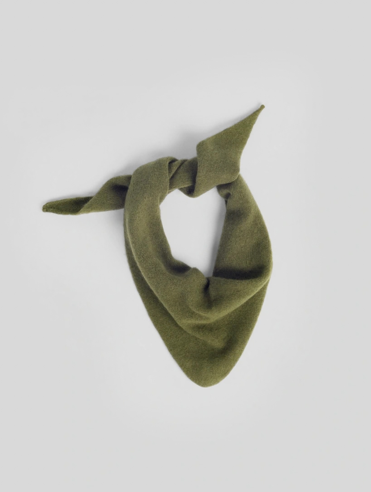 Knitted Bandana Scarf