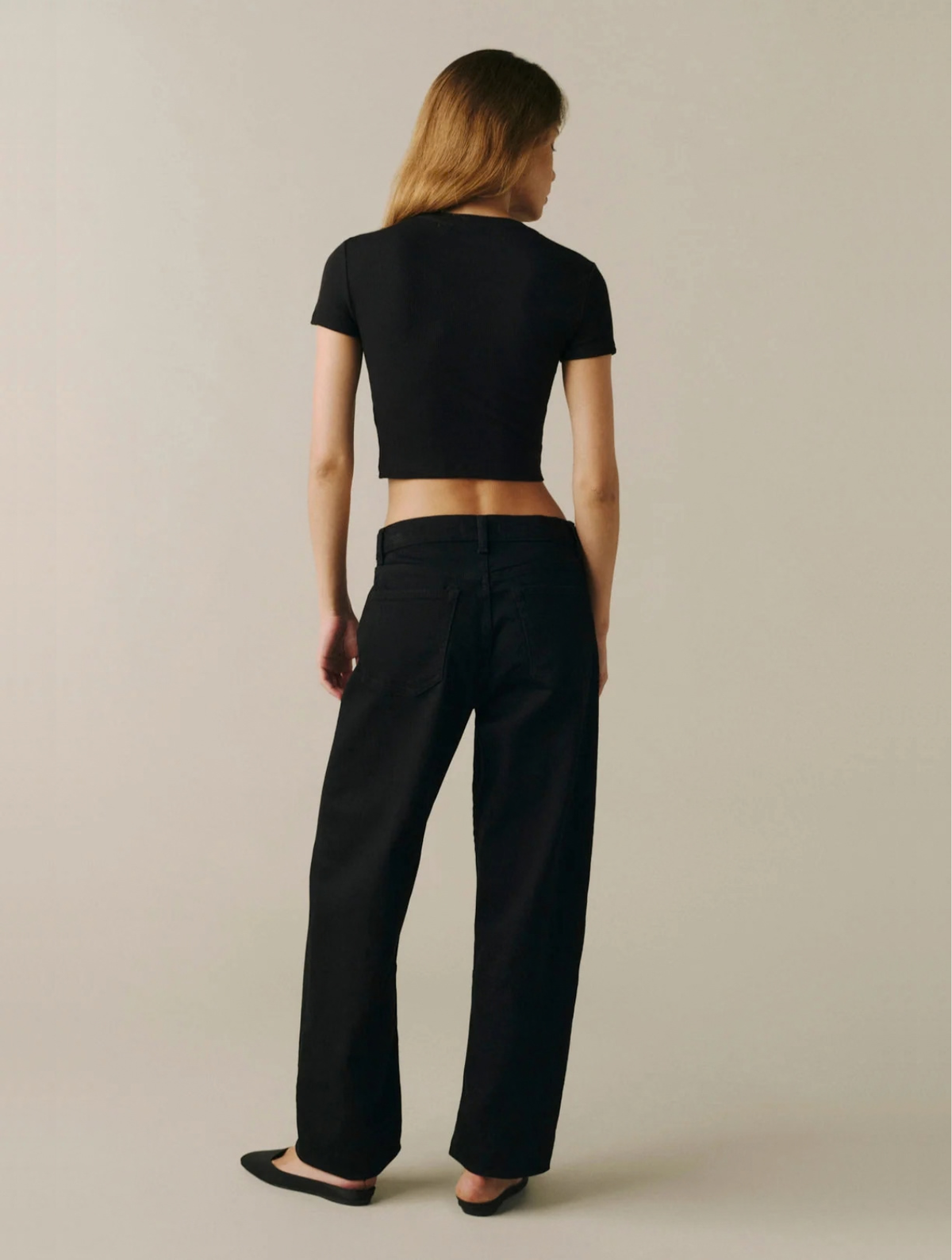 BNA Soft Curve Barrel Jeans