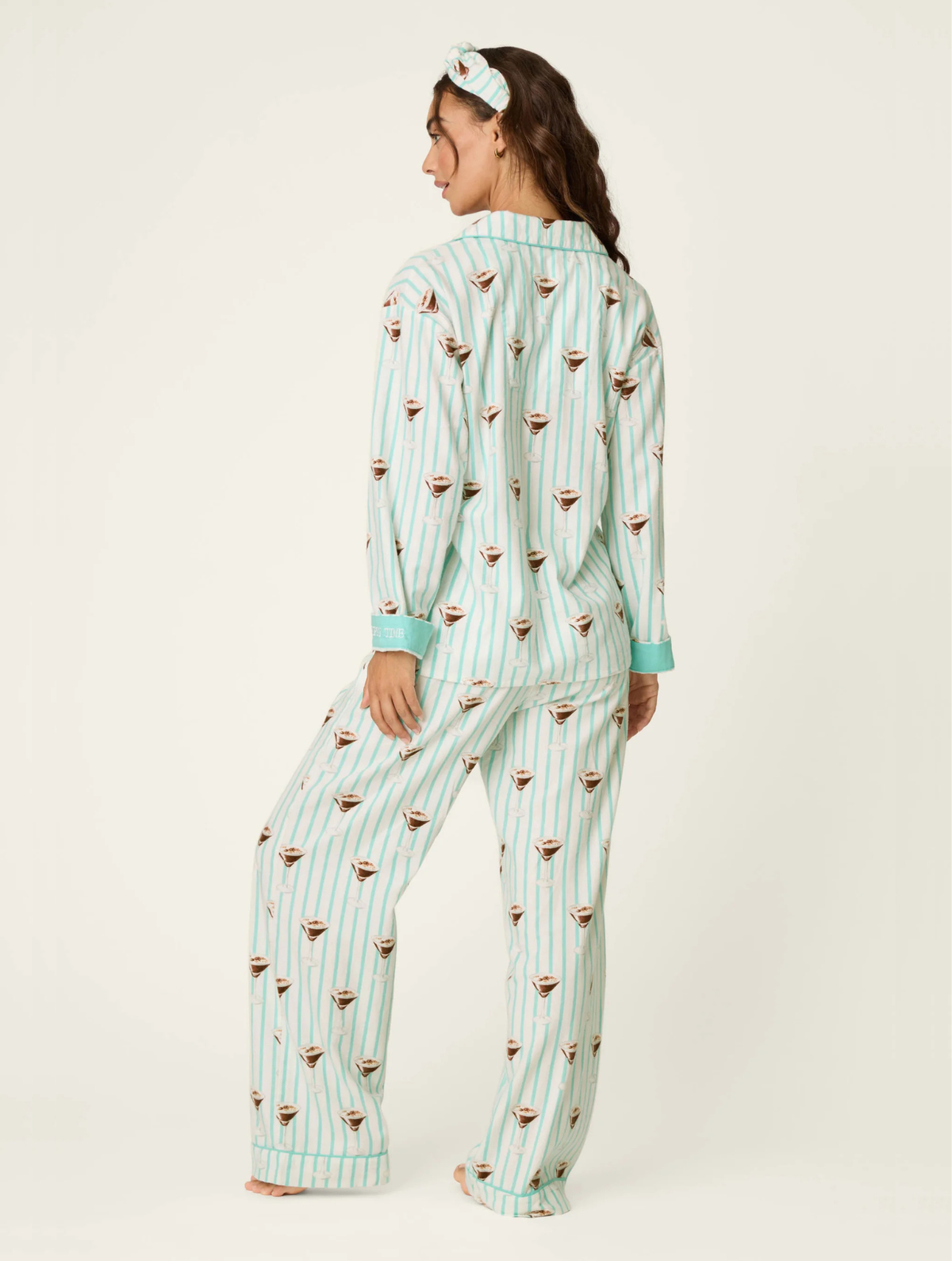 Espresso Martini Flannel PJ Set