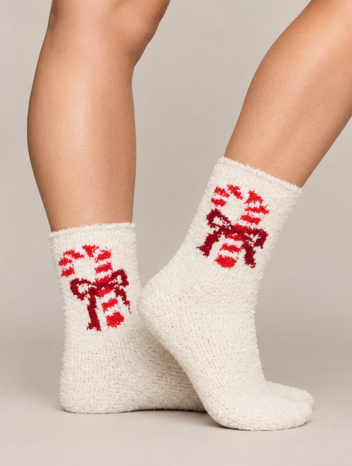 Candy Cane Socks - 2 Pack