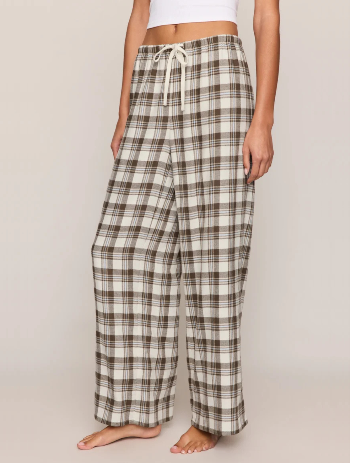 Better Off Plaid Flannel Pant