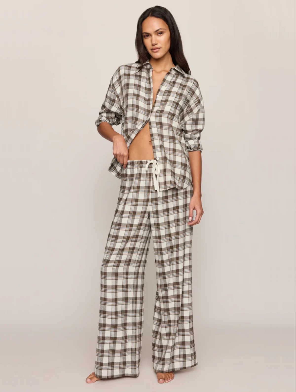 Better Off Plaid Flannel Pant