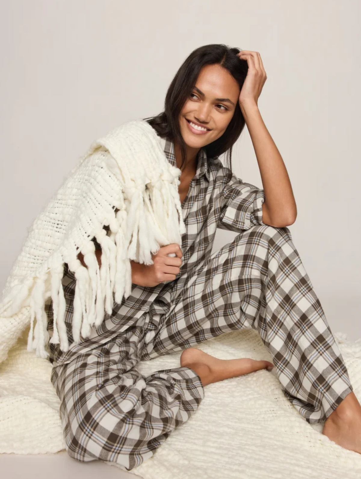 Better Off Plaid Flannel Pant