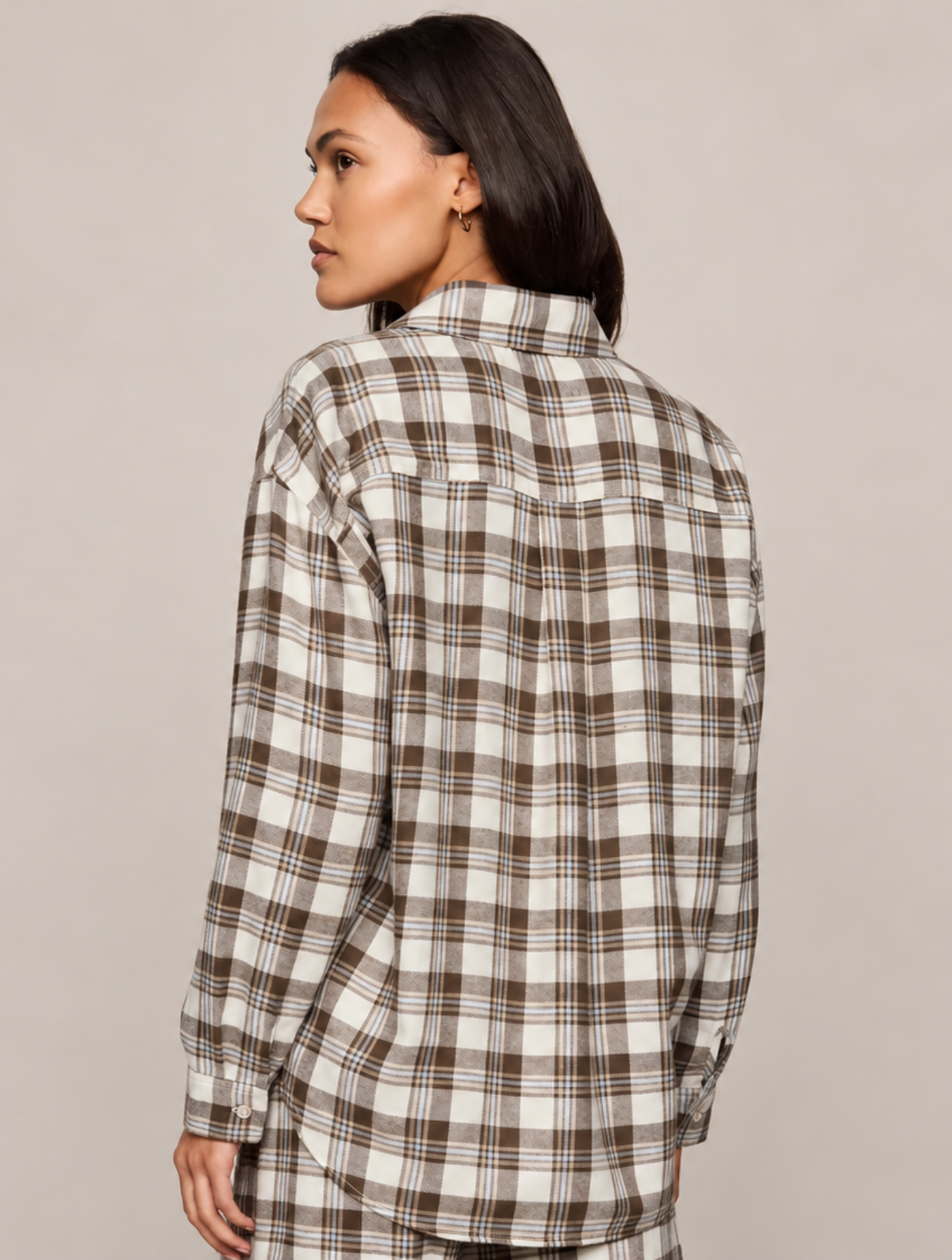 River Plaid Button Up