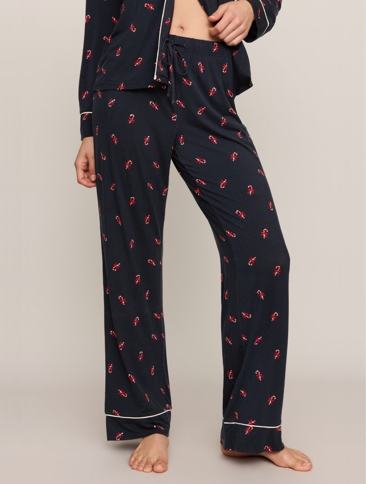 Snuggle Candy Cane PJ Set