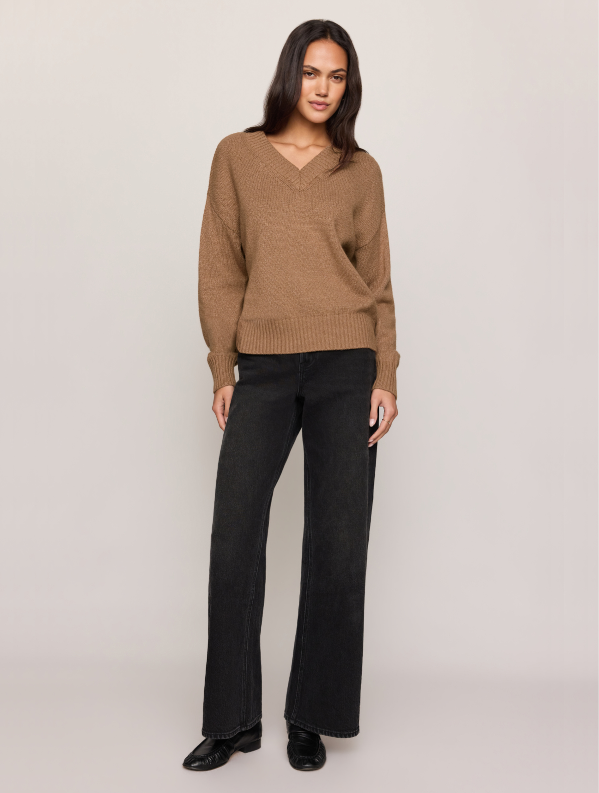 Cloud Spun V-Neck Sweater