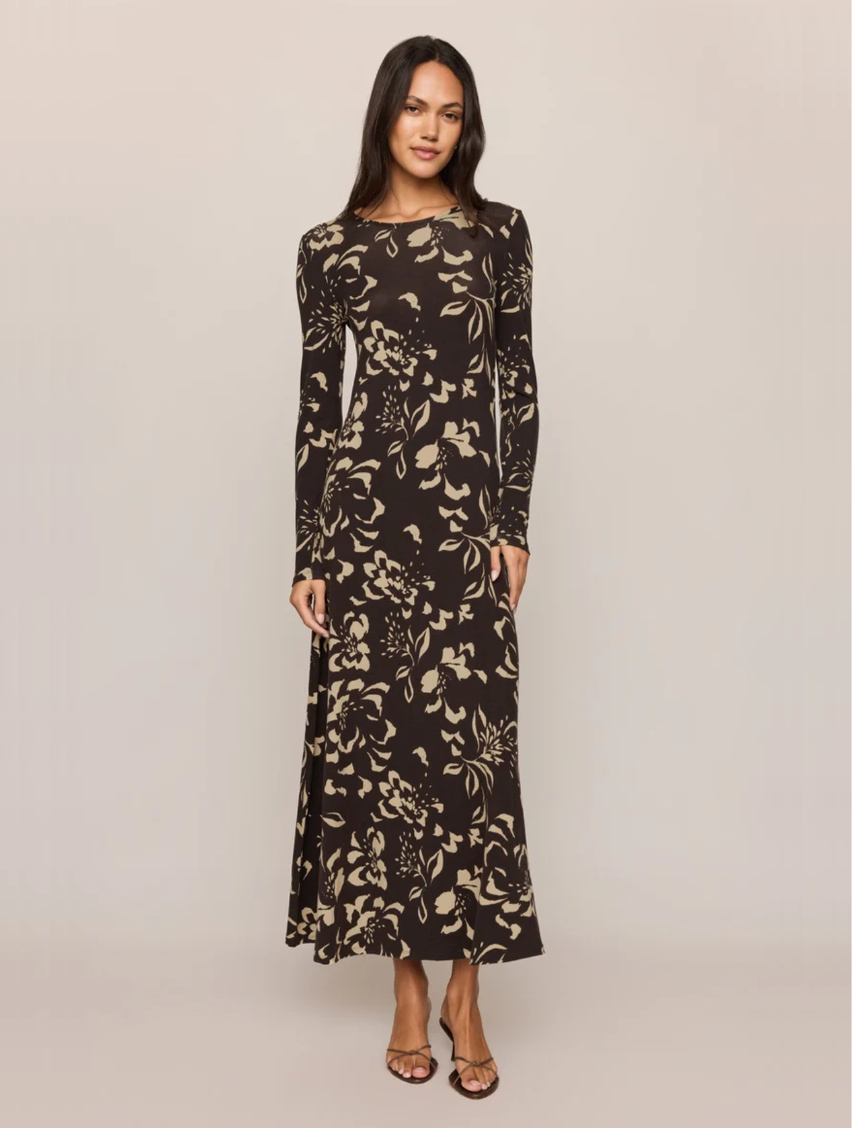 Lilian Freya Floral Midi Dress