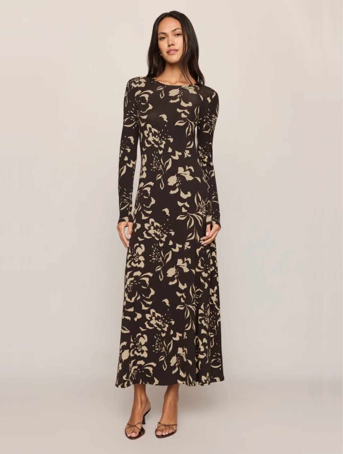 Lilian Freya Floral Midi Dress