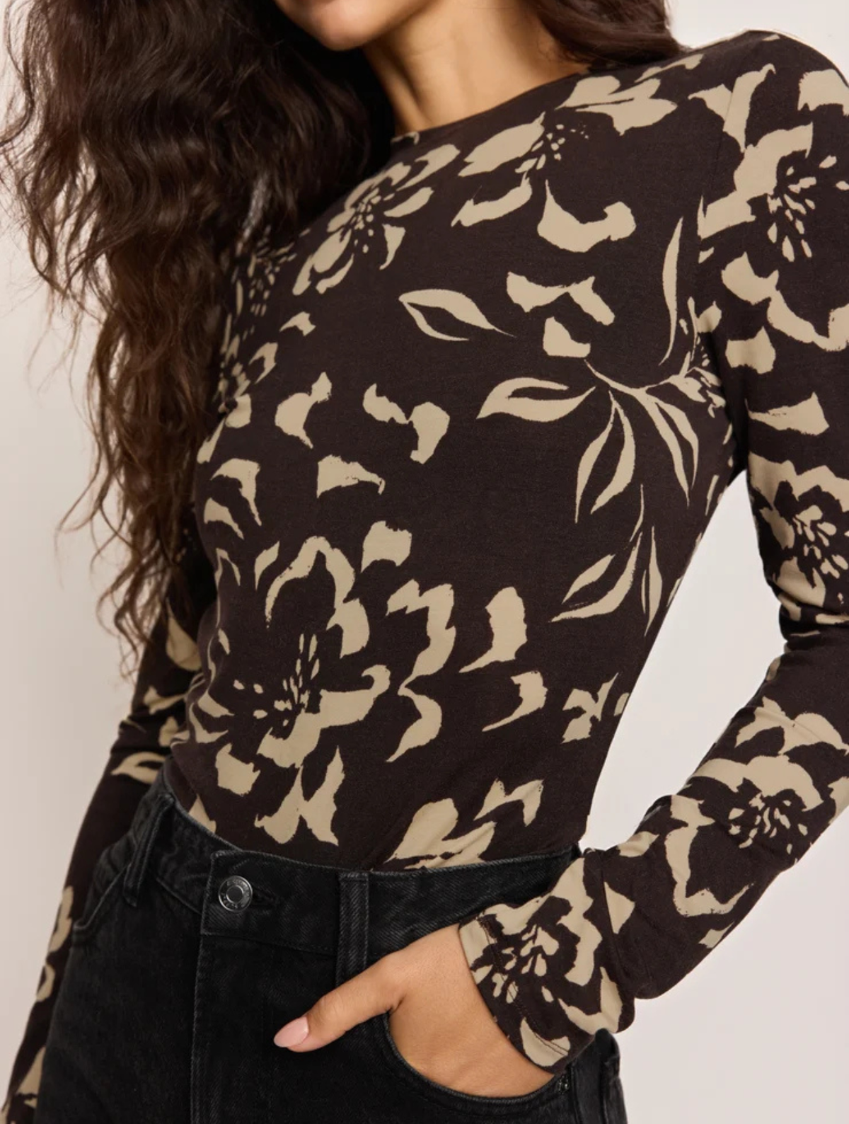 Onyx Freya Floral Top