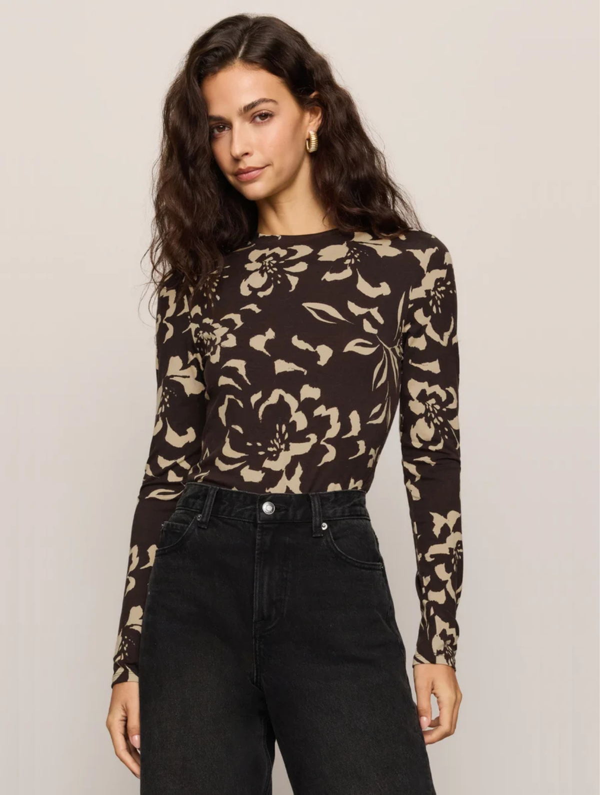 Onyx Freya Floral Top