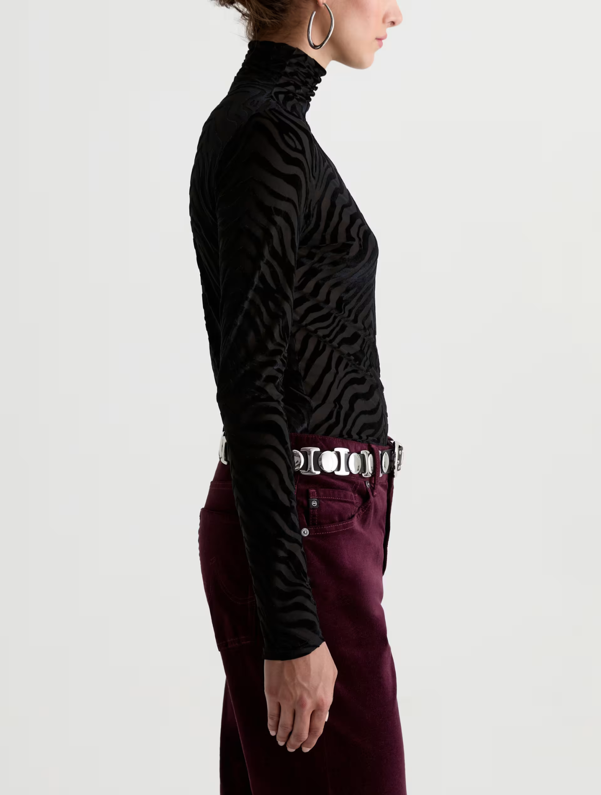 Chels Velvet Turtleneck