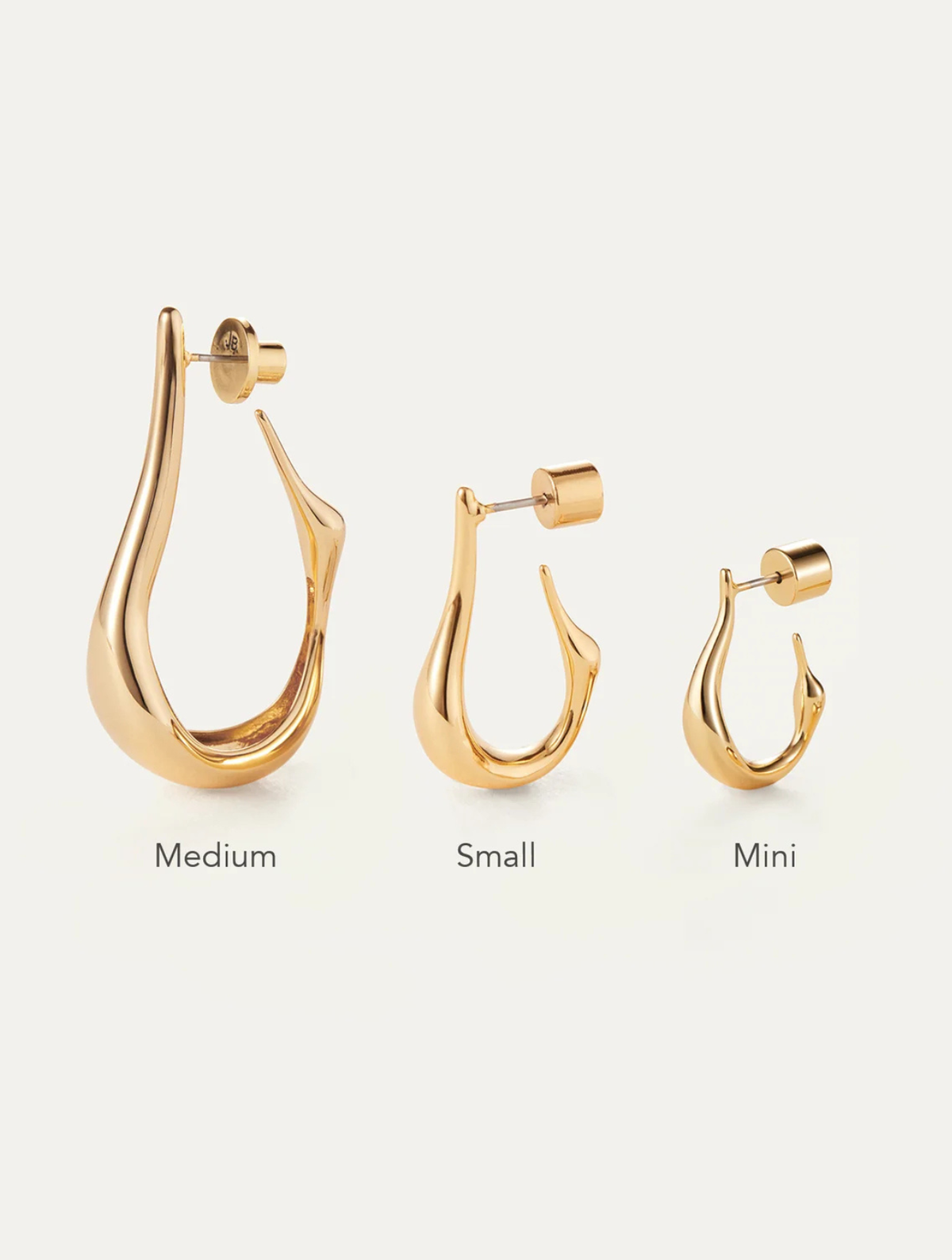 Colette Hoop Earrings - Medium