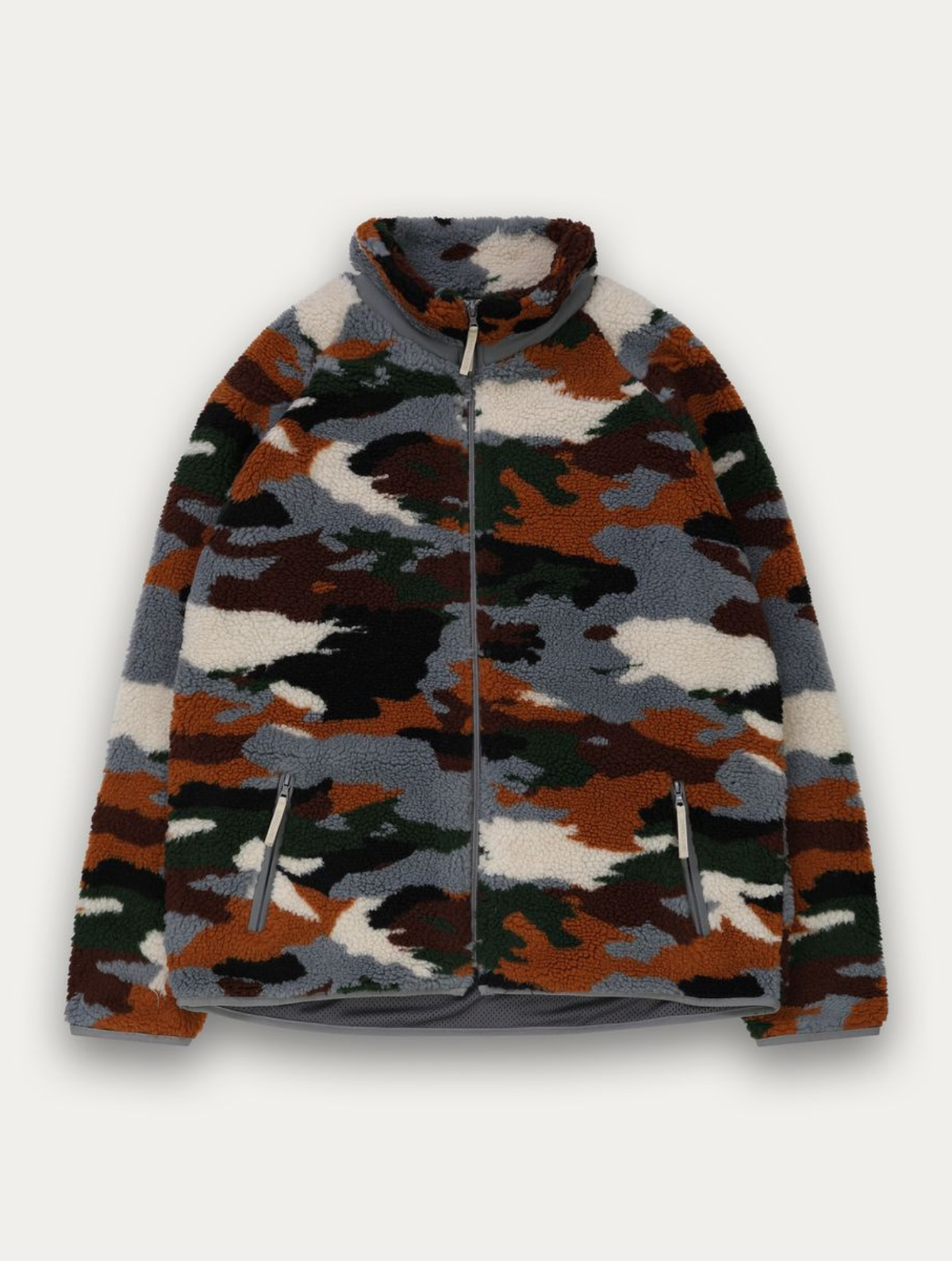 Printed Sherpa Jacket