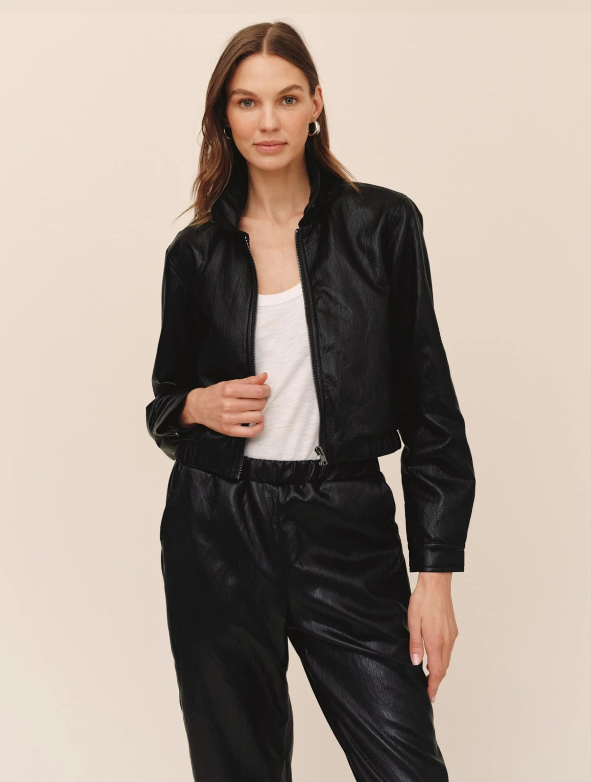 Crop Bomber Jacket