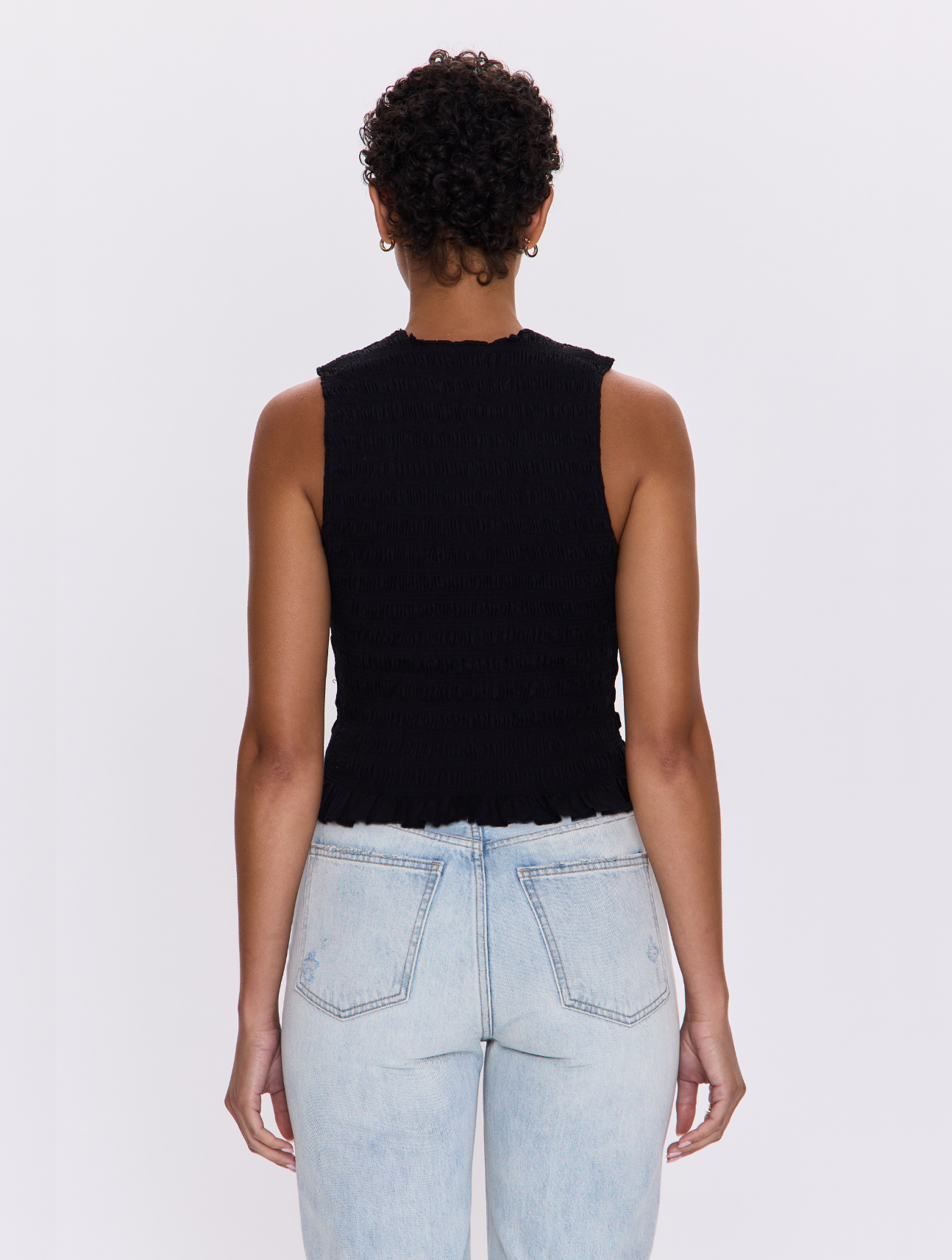 Phoebe Smocked Tank Top