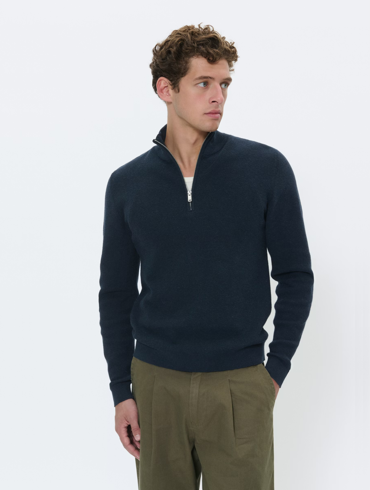 Lagoon Half Zip Sweater