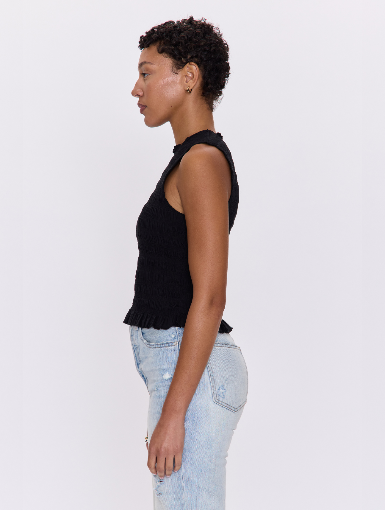 Phoebe Smocked Tank Top