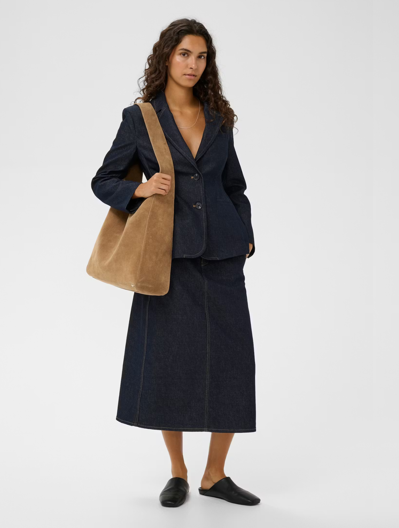 Avika Suede Bag