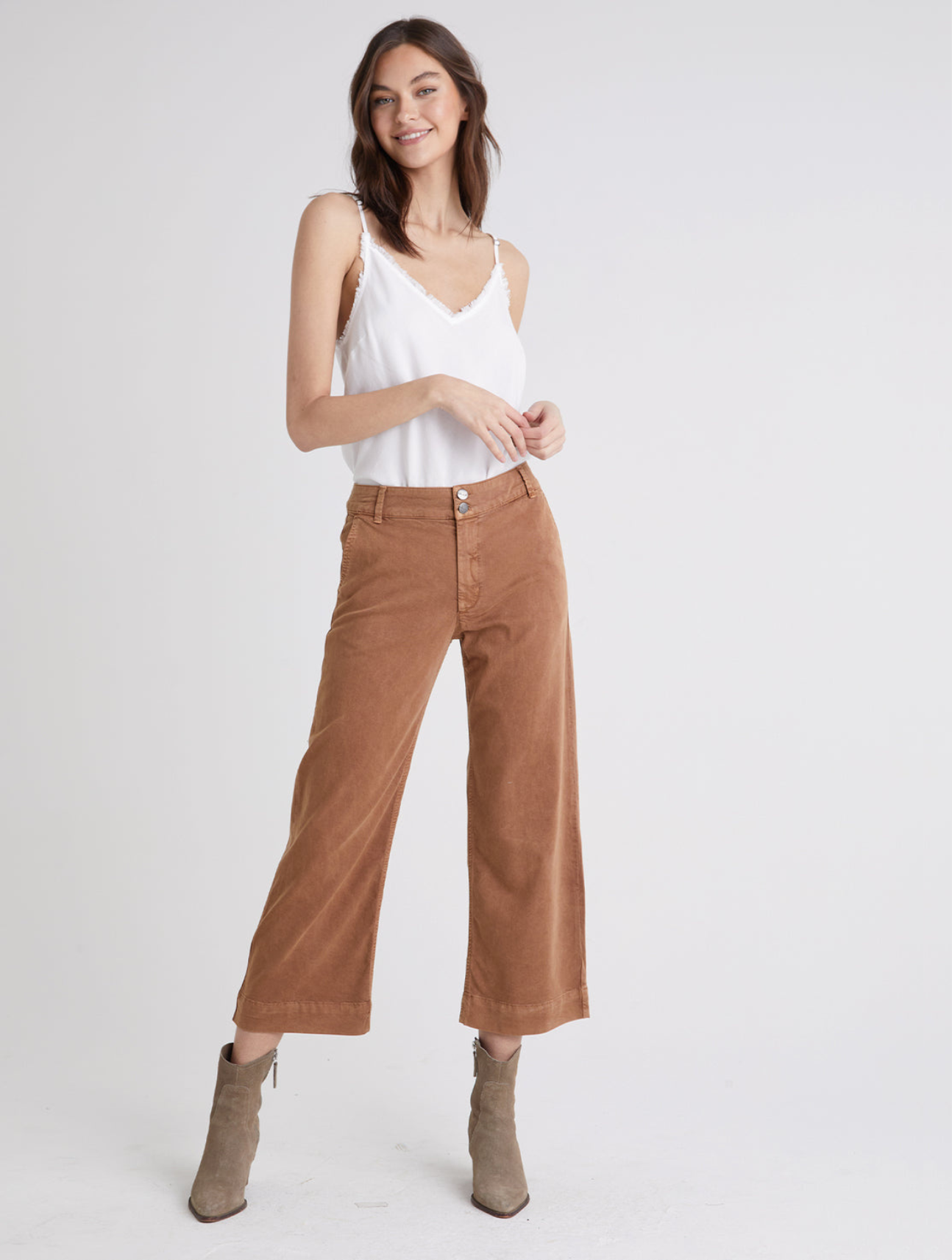 Saige Wide Leg Crop