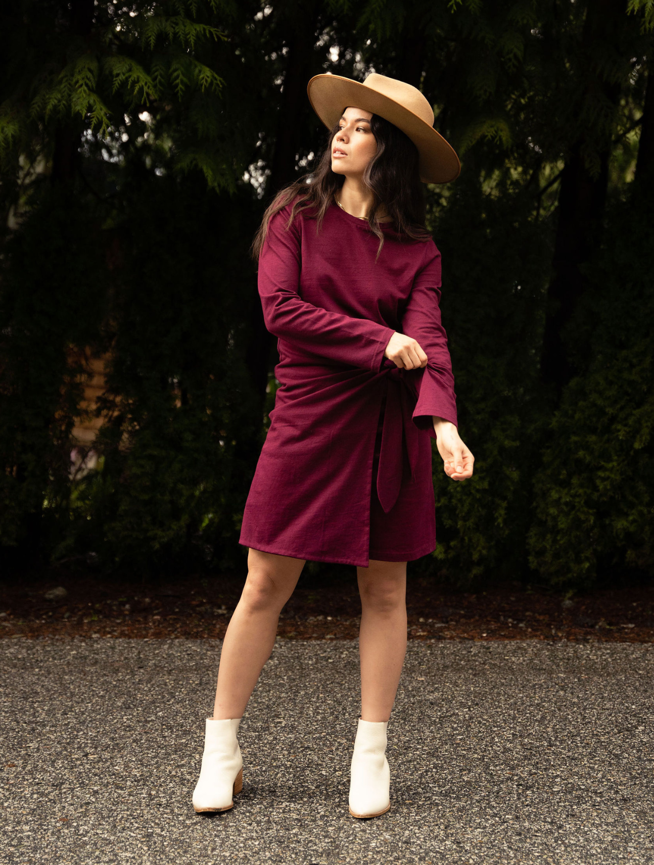 Solar Wrap Dress