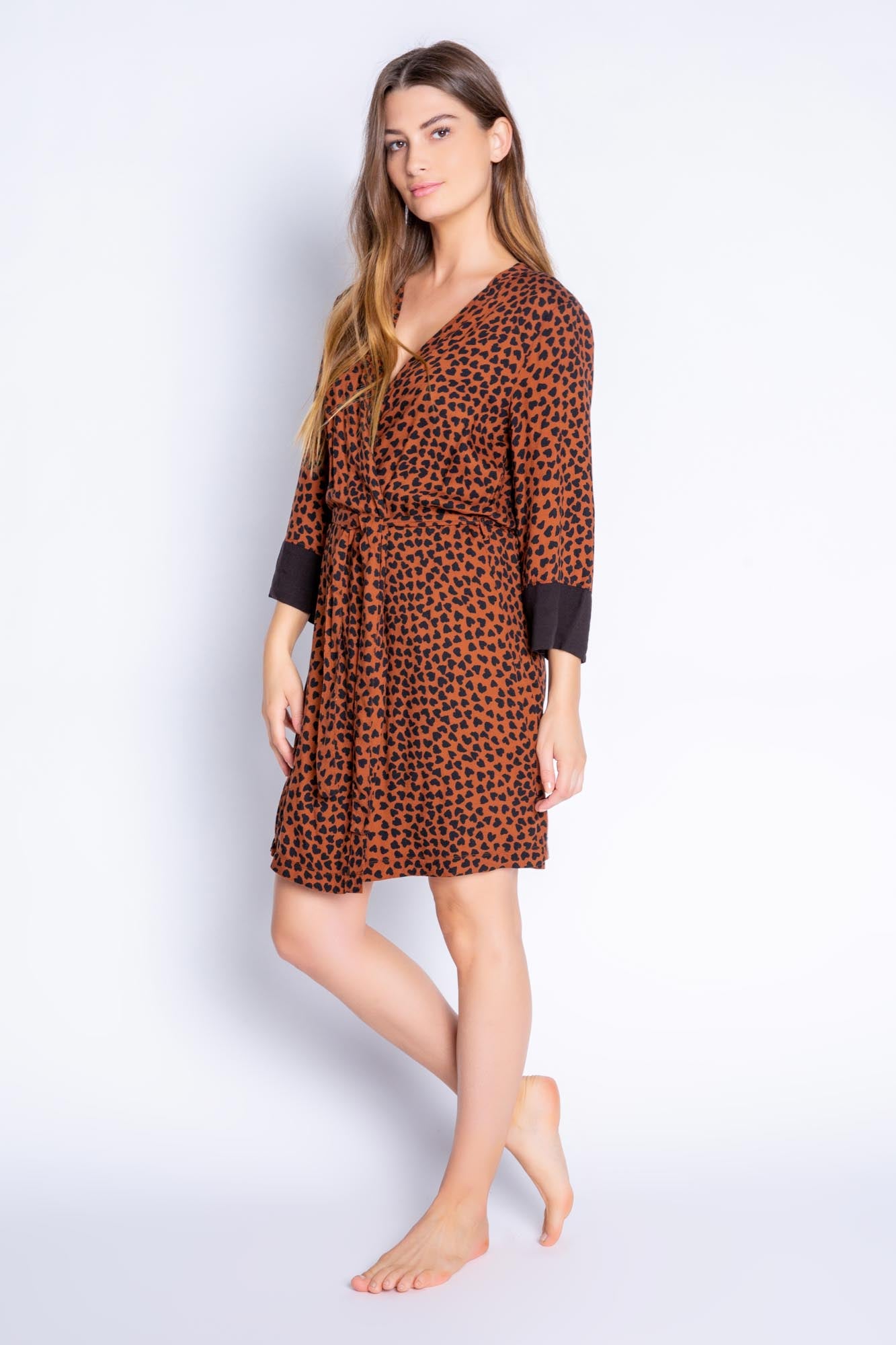 Wild Love Leopard Robe