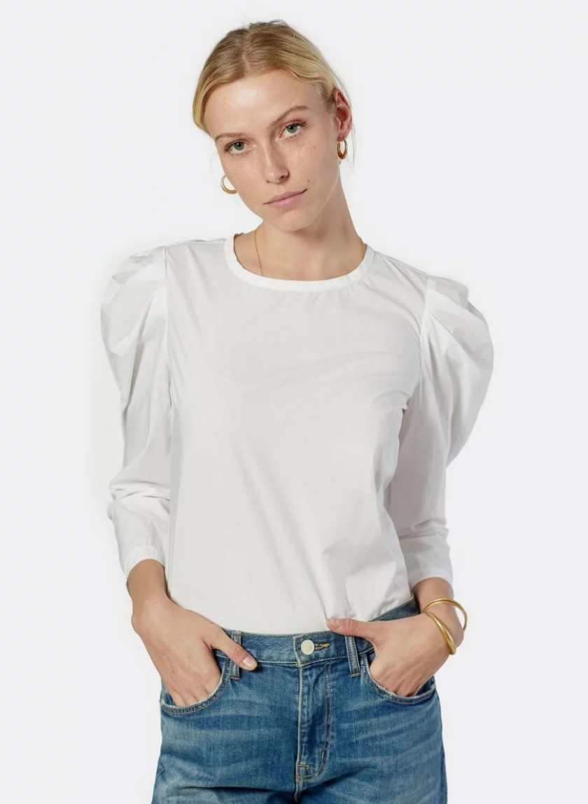 Rene Long Sleeve Cotton Top