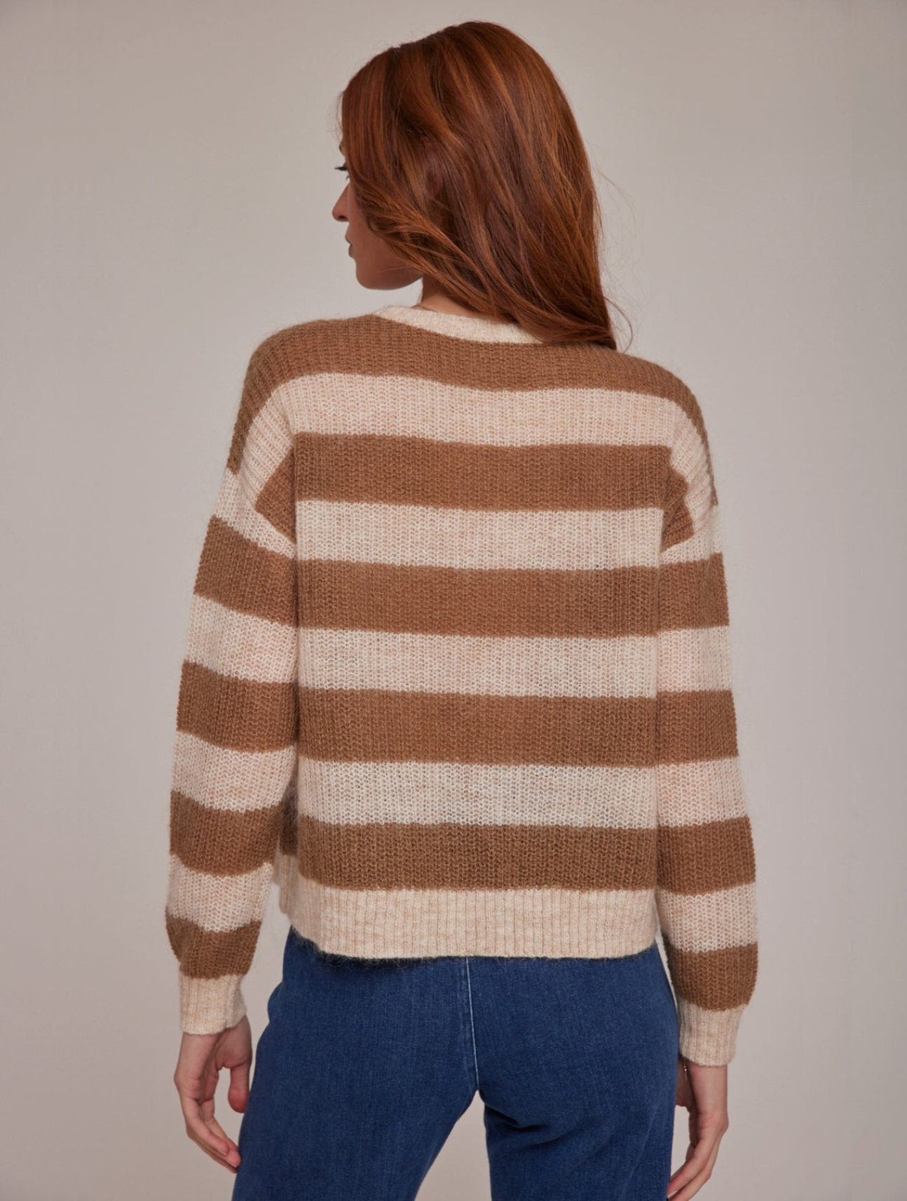 Crew Neck Relaxed Sweater