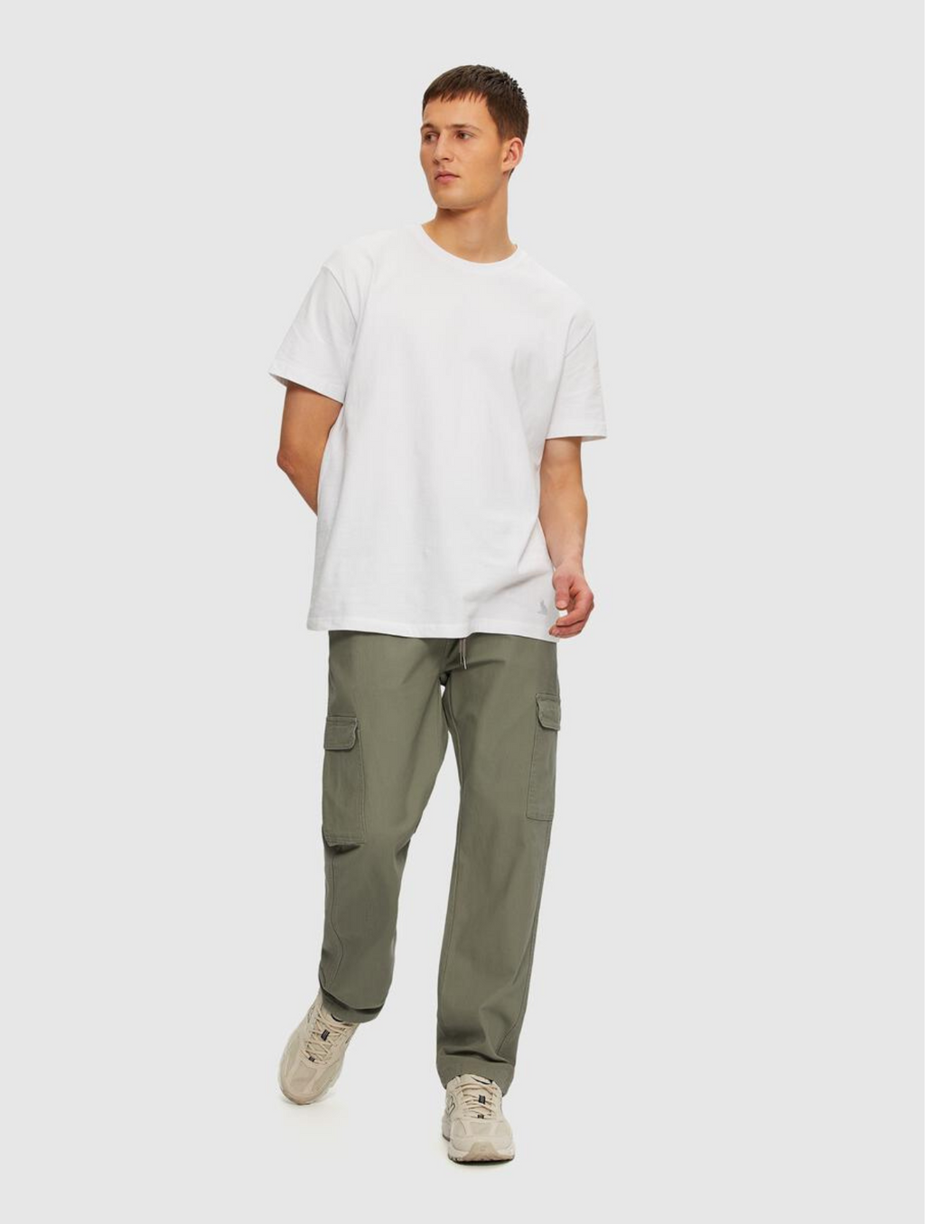 Cargo Link Pants White