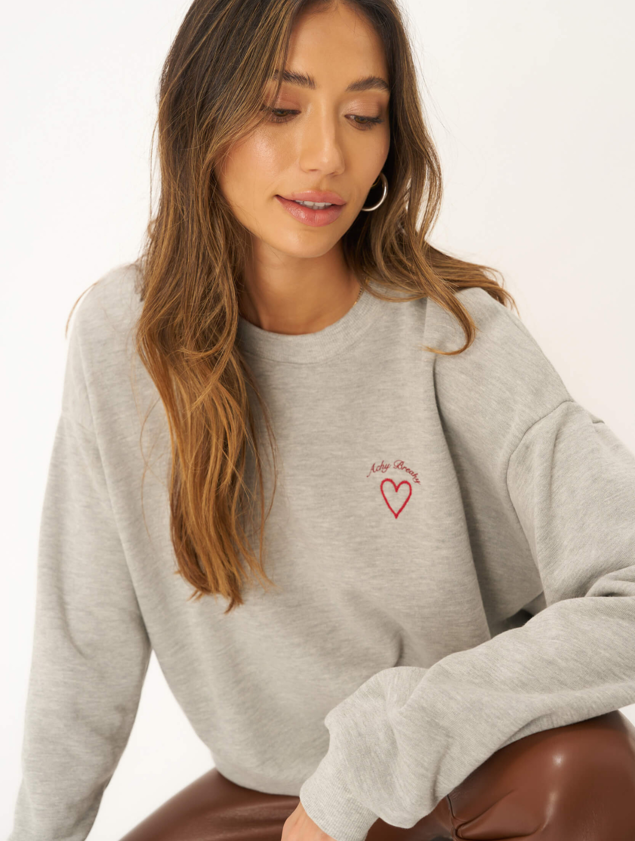Achy Breaky Embroidered Sweatshirt