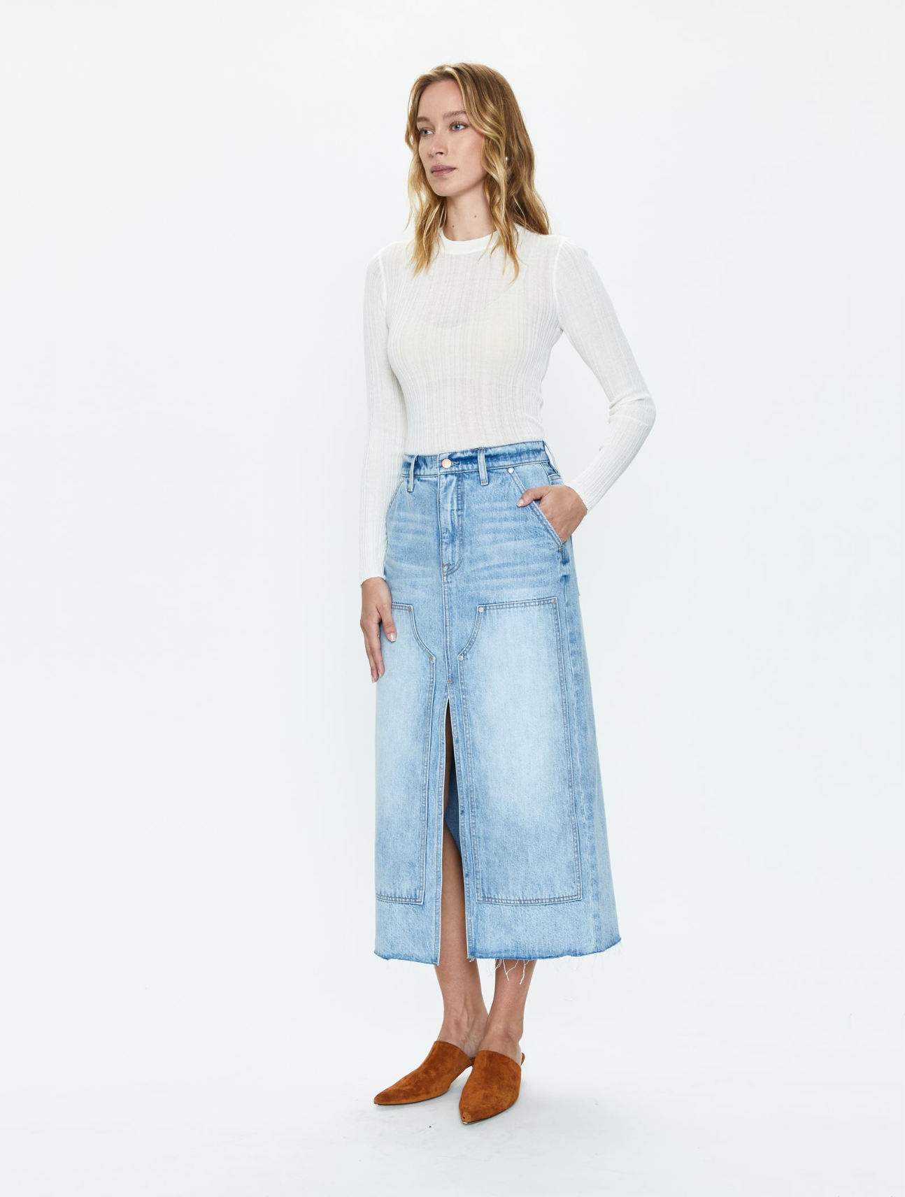 Alice Workwear Midi Skirt