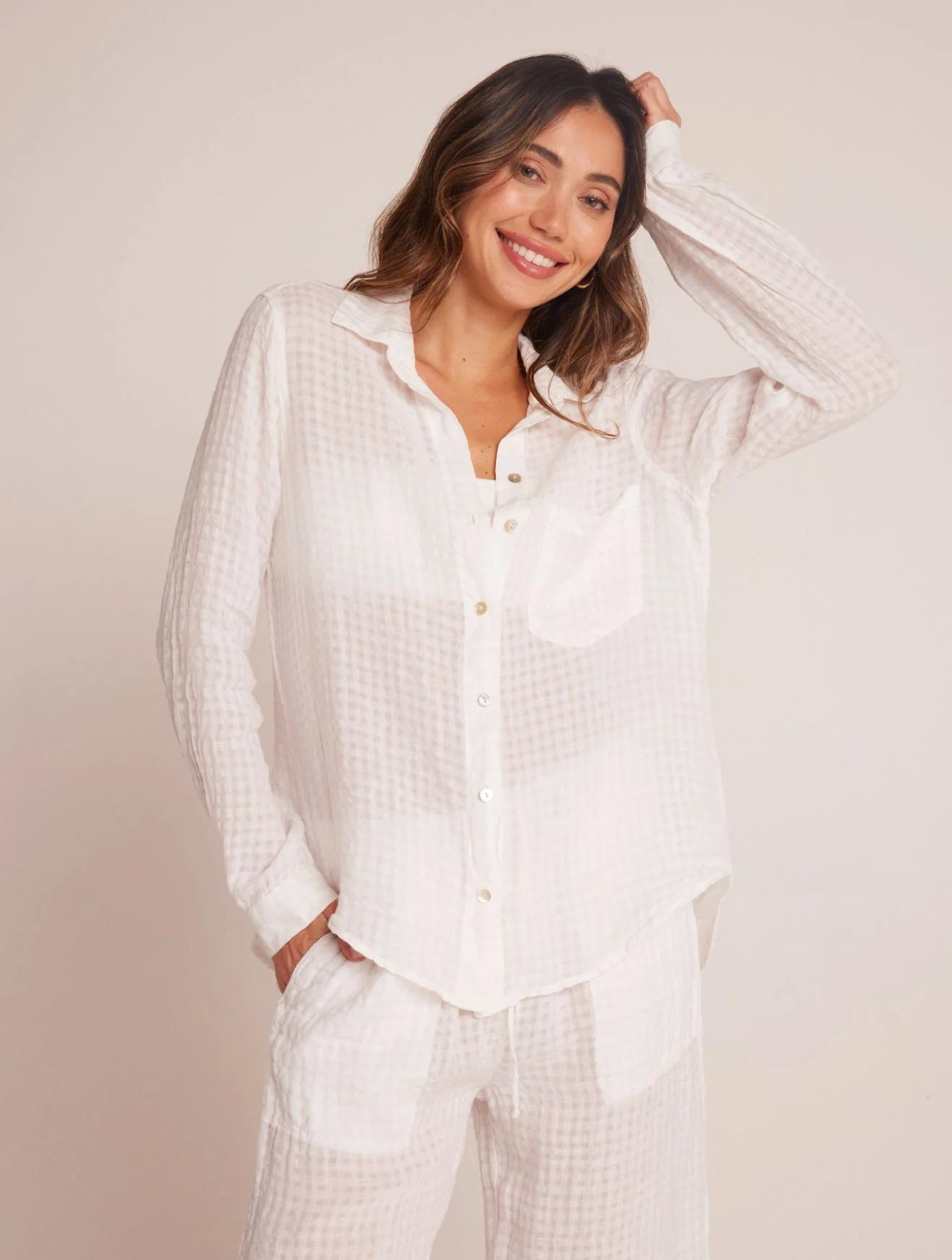 Oversized Pocket Button Down